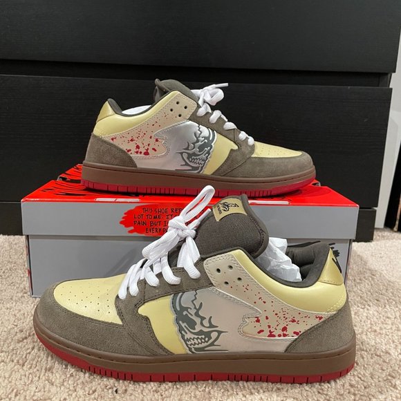 CUSTOM Nike Dunk Reaper Warren Lotas Size 10.5 NEW IN BOX